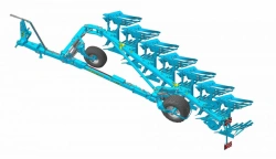 Rotary plough PPO-7 (6+1) On land