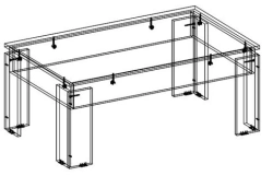 Coffee table TV-ASZH-2.5.01