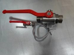 Equal bore ball valve with position sensor "AFS" (set)