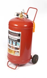 Mobile powder injection fire extinguisher OP-35(h)-AVSE-01