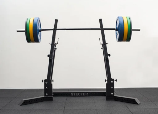 Professional Powerlifting Stands for Barbells - STECTER