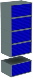 Sectional cupboard SHS