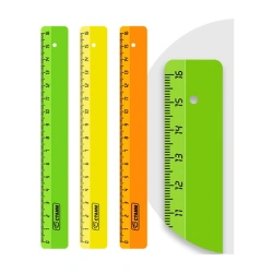 Ruler 16cm STAMM, plastic