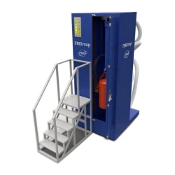 Gas cylinder blasting machine PU-B1