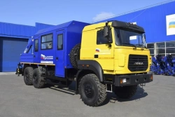 Mobile workshop (laboratory) with CMU; Cargo-passenger vehicle; Cargo-passenger vehicle with CMU, make UZST, type UZ