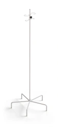 SHV-15.20.H Stand for prolonged infusion on five supports with movable vial holder