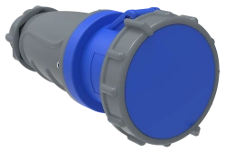 PSN21-063-3 Portable socket SSI-233 63A-6h/200-250V 2P+RE IP67 MAGNUM IEC IEC