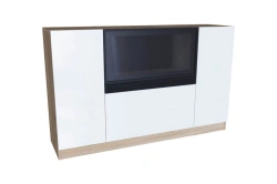 Cologne LD.674050.000 Bollard (Oak Gold/White )