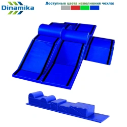 Set of polyvalent mats and modules (tent / vinyl-skin)