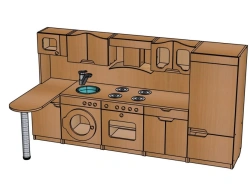 Play kitchen ''Alenka''/ NIM26