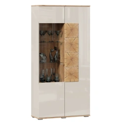 Fiji LD.659010.000 Double-leaf right-hand wardrobe (Golden Oak/White)
