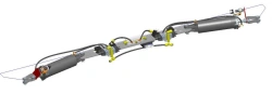 Vehicle door pneumatic actuator 16N2X50/150T1B021
