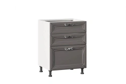 Bianca LD.271140.000 Front set for kitchen cabinet 600 with 3 drawers (Sandown )