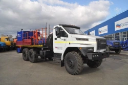 Cementing unit (CA), UZST brand, type UZST01, modification 5870-08 on Ural 4320-72 chassis.