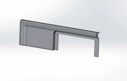 Front rear catwalk trim 529230-5602160