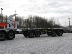 Four-axle container trailer MAW-448