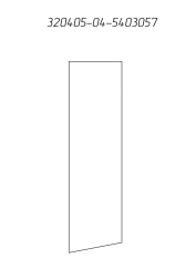 Sidewall glass No.1 rear PAZ 320405-04-5403057