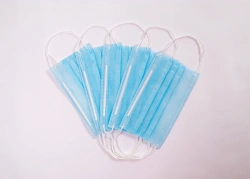 Disposable medical mask with nose clip