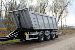 Three-axle tipper trailer ZK-333