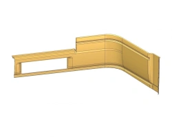 Front RMV catwalk trim 529220-5107072-60