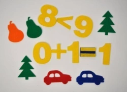 Counting material, carpet "Auto"