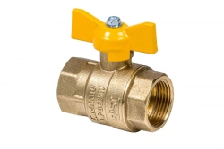 Gas ball valve Dist, series "Expert" DN25 1" BP-BP, 213B