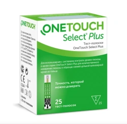 One Touch Select® Plus 25 test strips