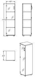 Wardrobe (series 405.40.147)
