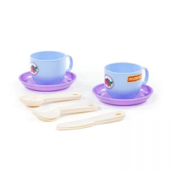 Minutka Set of Children's Tableware for 2 Persons (V1) (10 Elements) (in net), Article No. 80233