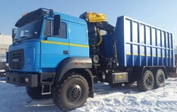 Metal carrier truck with CMU 6377P4 on chassis Ural 4320-4971-78, Ural 4320-4971-80, Ural 4320-4971-82.