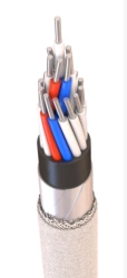 Control cable with aluminium conductors and PVC plasticate insulation for rated alternating voltage up to 660 V frequency d