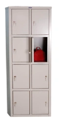 Cupboard for personal belongings, mark "SPEKTR LLC"