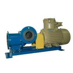 Installation of osediagonal (screw) pump UODN 120-100-65