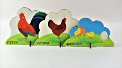 Poultry figurine set 10-15 cm