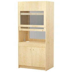 Extractor cupboard