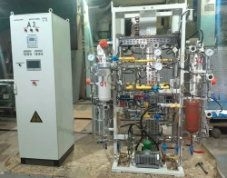 Pulse gas preparation unit