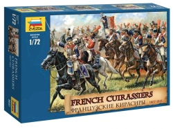 Assembled model "French cuirassiers"