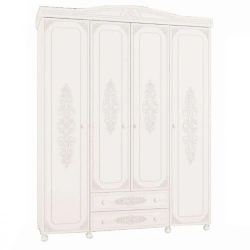Wooden wardrobes for bedroom, models: Combination wardrobe "Assol" AS-28