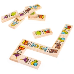 Dominoes "Toys" (28 pieces) article 5555-3