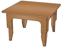 Table ''Square'' No.2, H460-580/ SD24