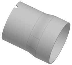 Inlet pipe 1201UQ5XGW01A / 11.71.077.700.004