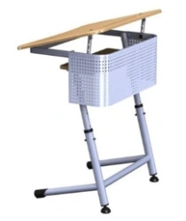 Single-seat adjustable desk, article number PL-UP5-7