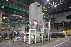 Discharge vessel unit 10-Z-0220-001 black.10-Z-0220-001-LK.00.00.000 T