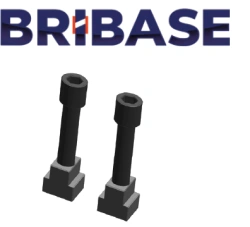 BB.VS.100.86.020 Set of two M16 screws and 20 mm breadcrumbs BriBase