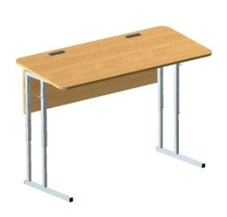 Pupil's table with adjustable parameters