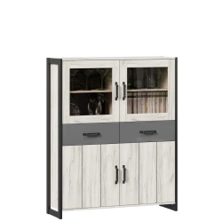 Techno LD.678190.000 Small combination cupboard (Oak Kraft white )