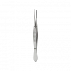 TP-03-251-15 Anatomical eye forceps, straight, 150 mm