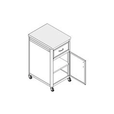 Filing cabinet for materials MA-8