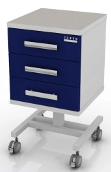 Doctor's table mobile, 103-001-3, 400x400x750
