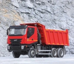 Specialised, dump truck AMT N.V.652904, 6x6 wheel arrangement (Russian components: Cab 5801306459, Frame